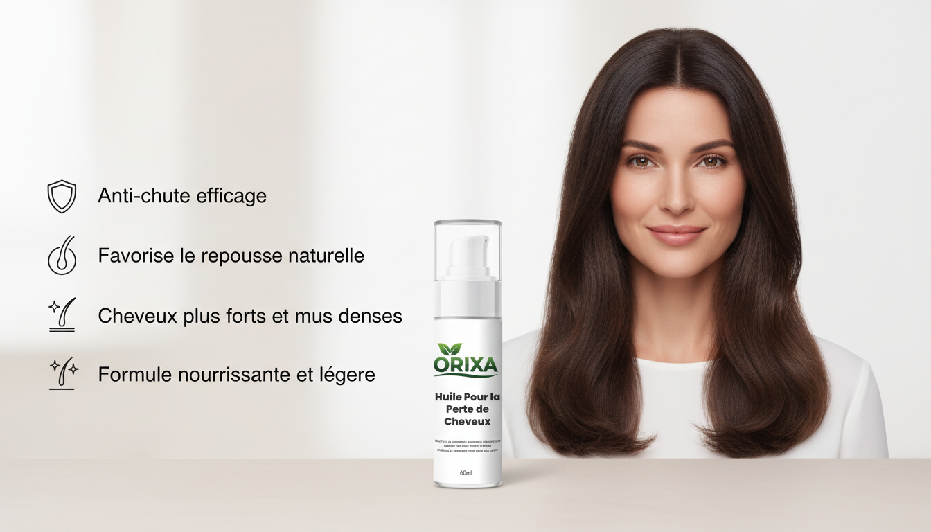 Huile pour la perte de cheveux