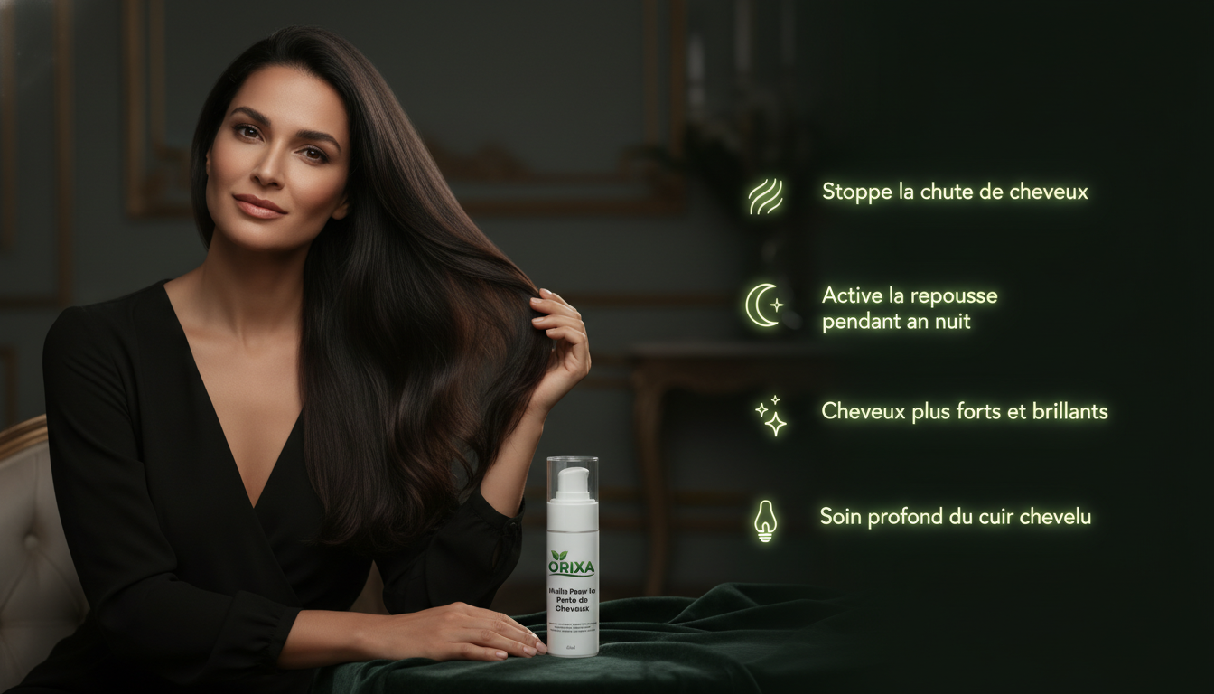 Huile pour la perte de cheveux