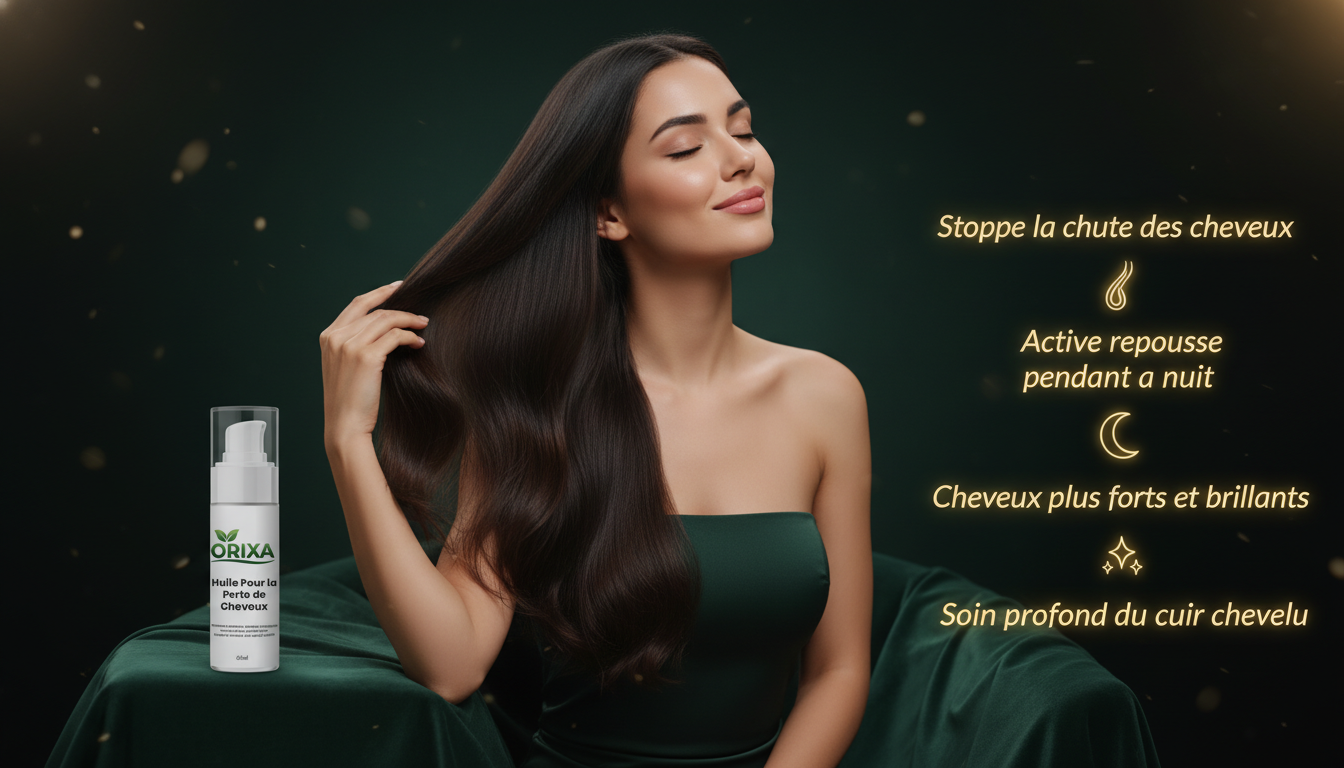 Huile pour la perte de cheveux