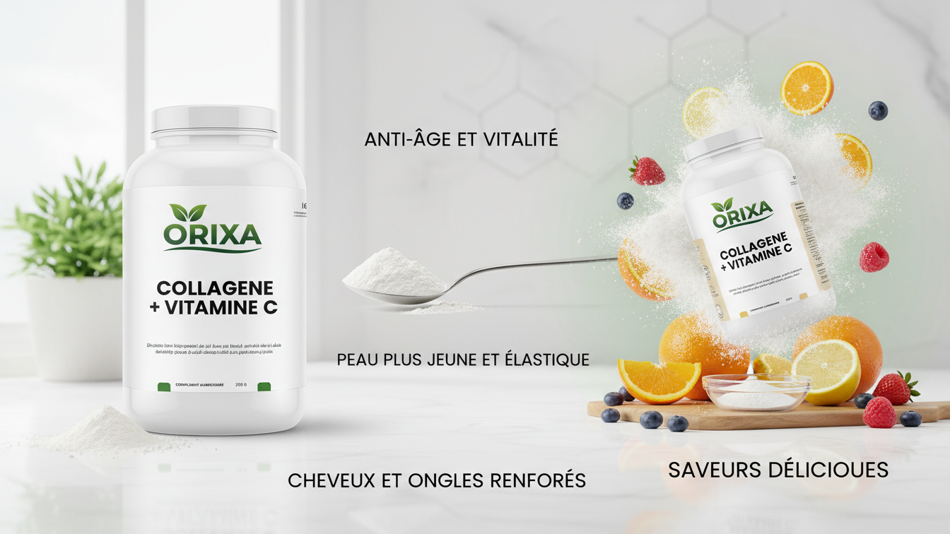 Collagène & Vitamine C – Peau, Cheveux & Articulations