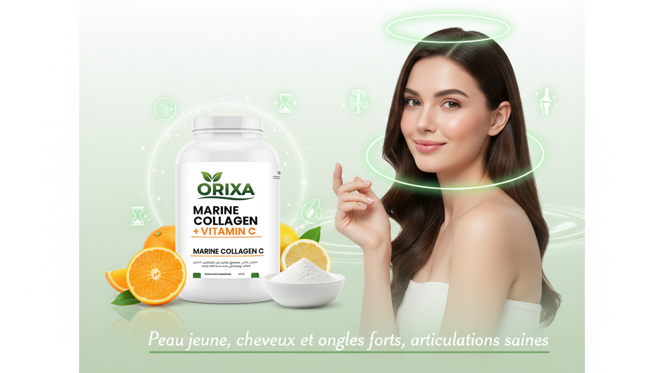 Collagène & Vitamine C – Peau, Cheveux & Articulations