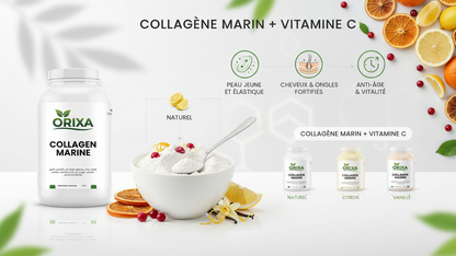 Collagène & Vitamine C – Peau, Cheveux & Articulations